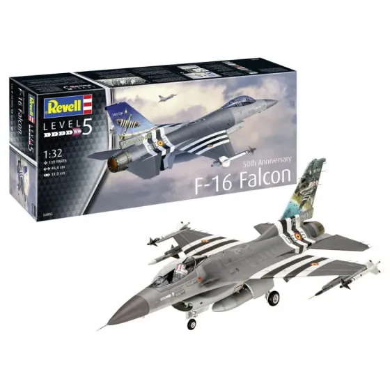 Model plastikowy Samolot 50TH Anniversary F-16 Falcon 1/32