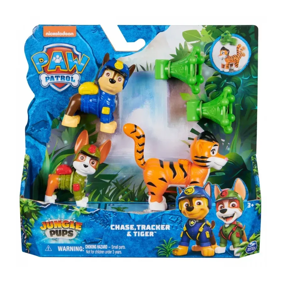 Zestaw figurek Psi Patrol: Patrol z dżungli MIX