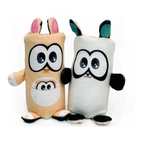 Maskotka Dublusie - dwustronne kangur/panda