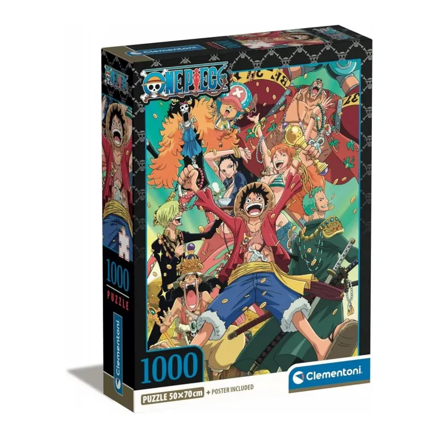 Puzzle Compact Anime One Piece 1000 elementów