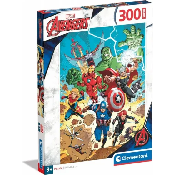 Puzzle 300 elementów The Avengers