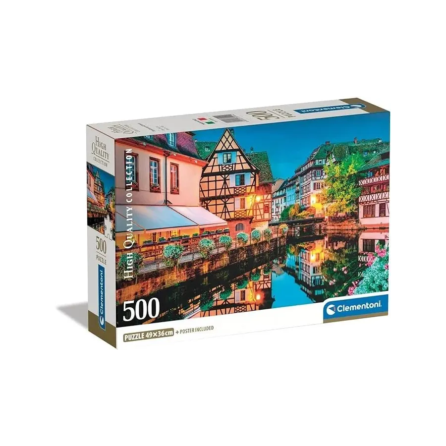 Puzzle 500 elementów Compact Strasbourg Old Town