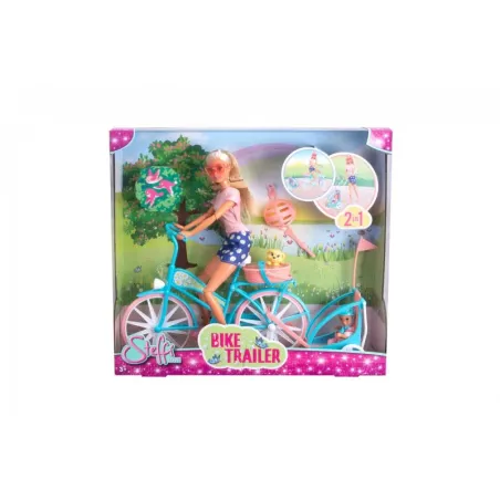 Lalka Steffi wyprawa rowerowa
