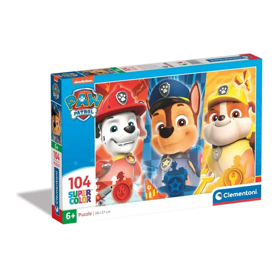 Puzzle 104 elementy 104 elementy Super Kolor