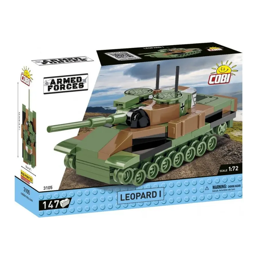 Klocki LEOPARD I 147 elementów