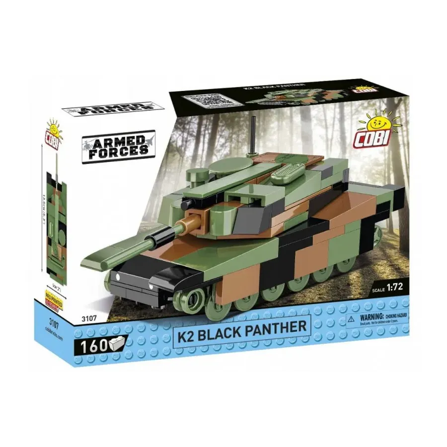 Klocki K2 BLACK PANTHER 160 elementów