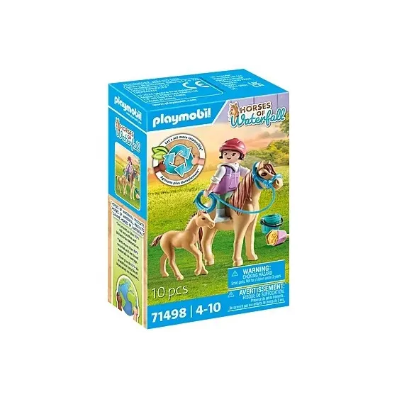 Zestaw figurek Horses 71498 Dziecko z kucykiem i źrebakiem