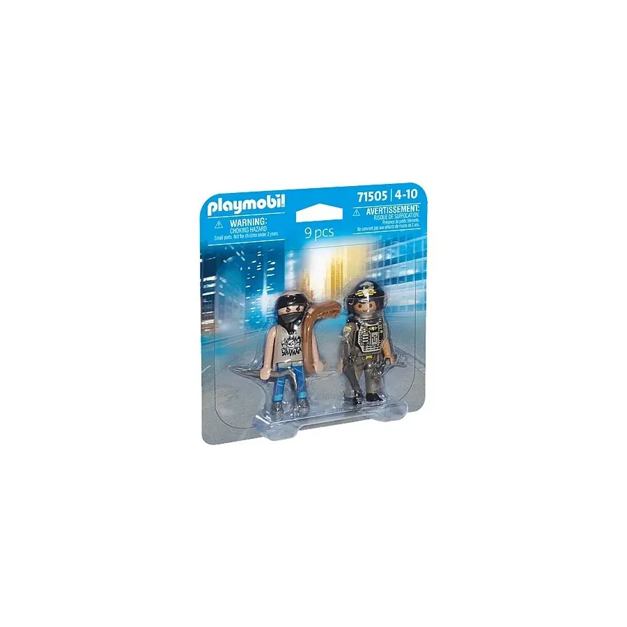 Zestaw figurek Duo Pack 71505 Jednostka specjalna i bandyta