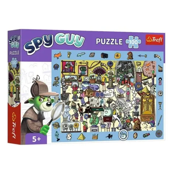 Puzzle 100 elementów Obserwacyjne Spy Guy Muzeum