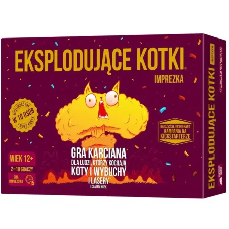 Gra Eksplodujące Kotki: Imprezka (cicha wersja)