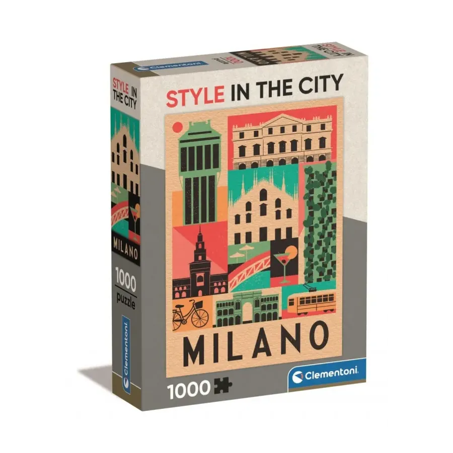 Puzzle 1000 elementów Compact Milano