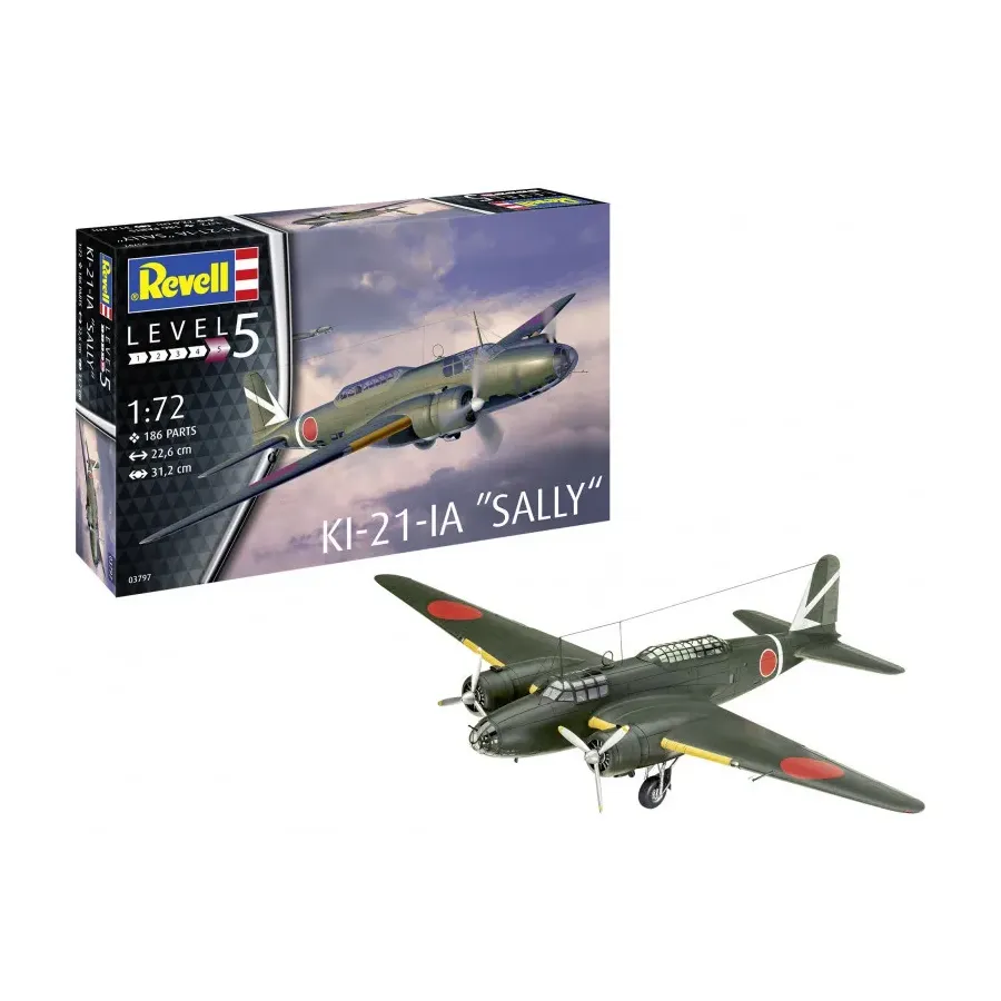 Model plastikowy Ki-21-LA Sally 1/72
