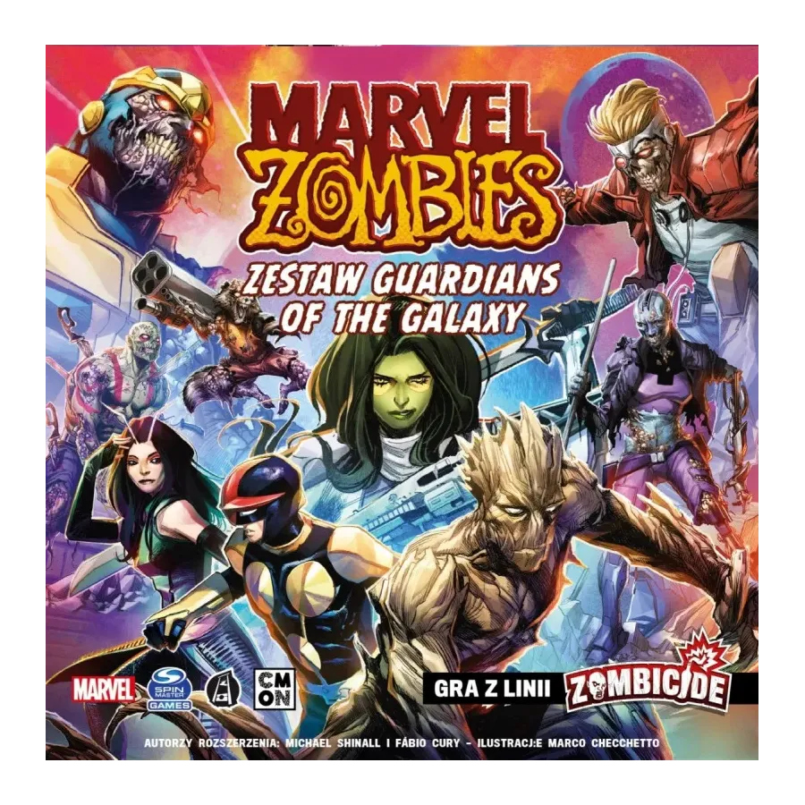 Gra Marvel Zombies Guardians of Galaxy