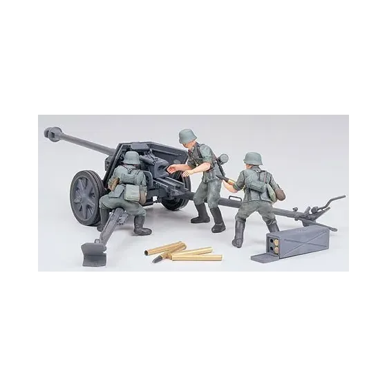 Model plastikowy German 75mm Anti Tank Gun