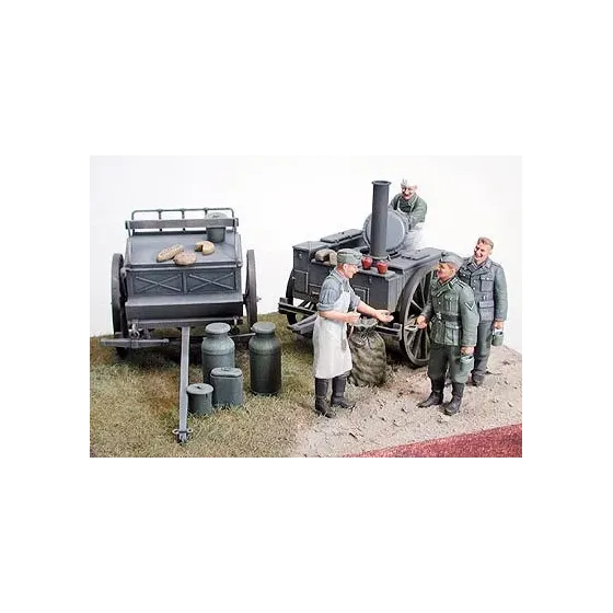 German Field Kitchen Scenery