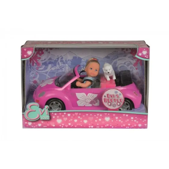 Evi z New Beetle na pikniku