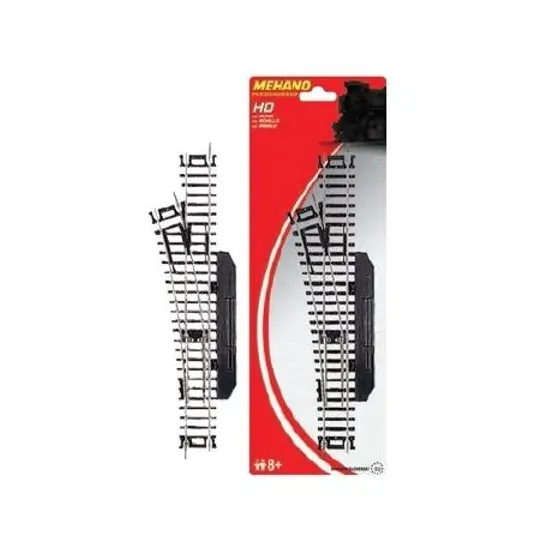 Tor zwrotnica lewa (ręczna) H0