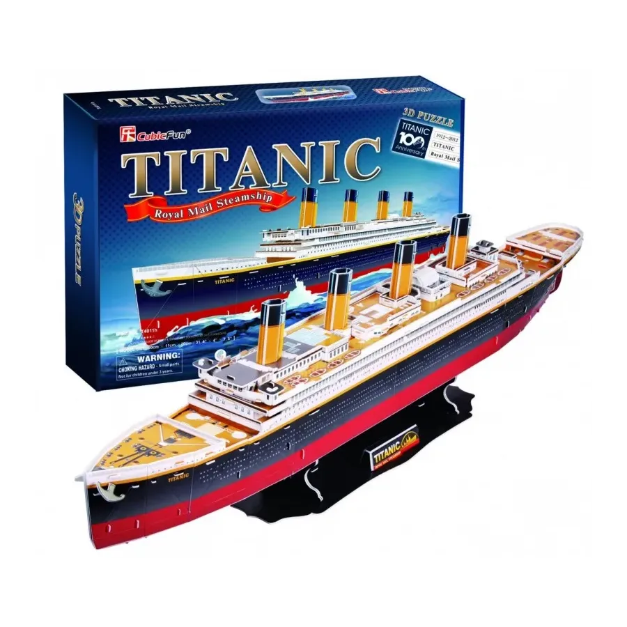 Puzzle 3D Titanic Duży