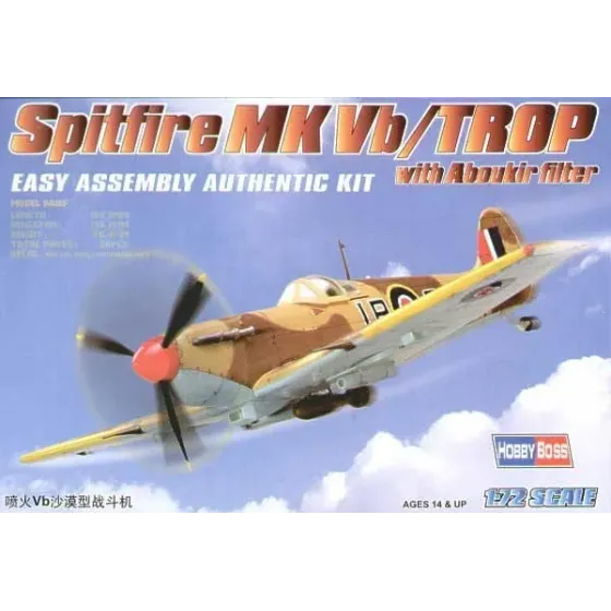 HOBBY BOSS Spitfire Mk.V b/Trop w/Aboukir