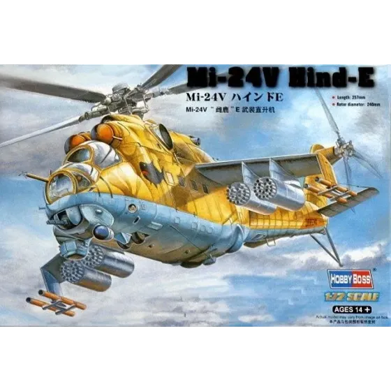 Model plastikowy Mi-24V Hind-E