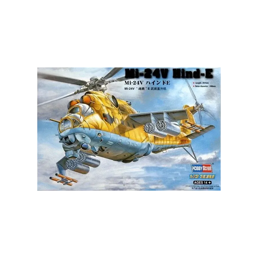 Model plastikowy Mi-24V Hind-E