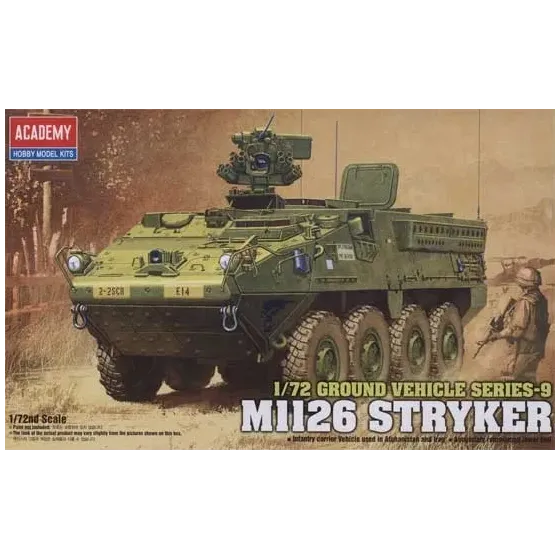 Model plastikowy Academy M1126 Stryker skala 1:72