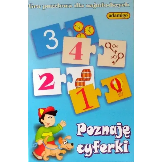 Gra Puzzlowa Poznaję Cyferki