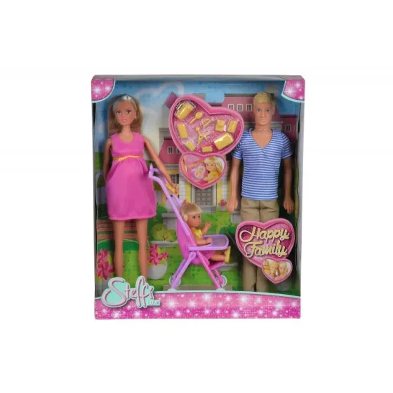 Lalka Steffi Love Zestaw szczęśliwa rodzina