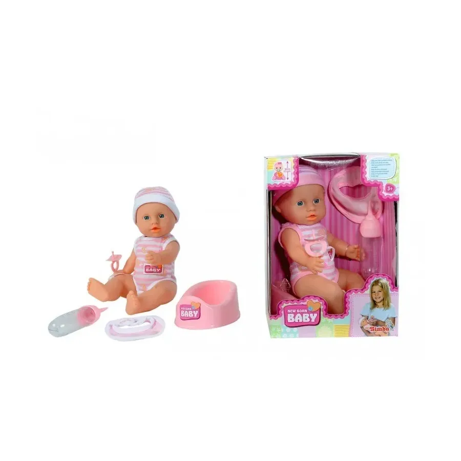 New Born Baby, Lalka Funkcyjna, 30 cm, 2 rodzaje