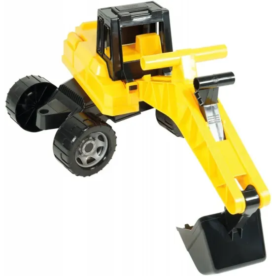 Pojazd Koparka 70 cm black /yellow