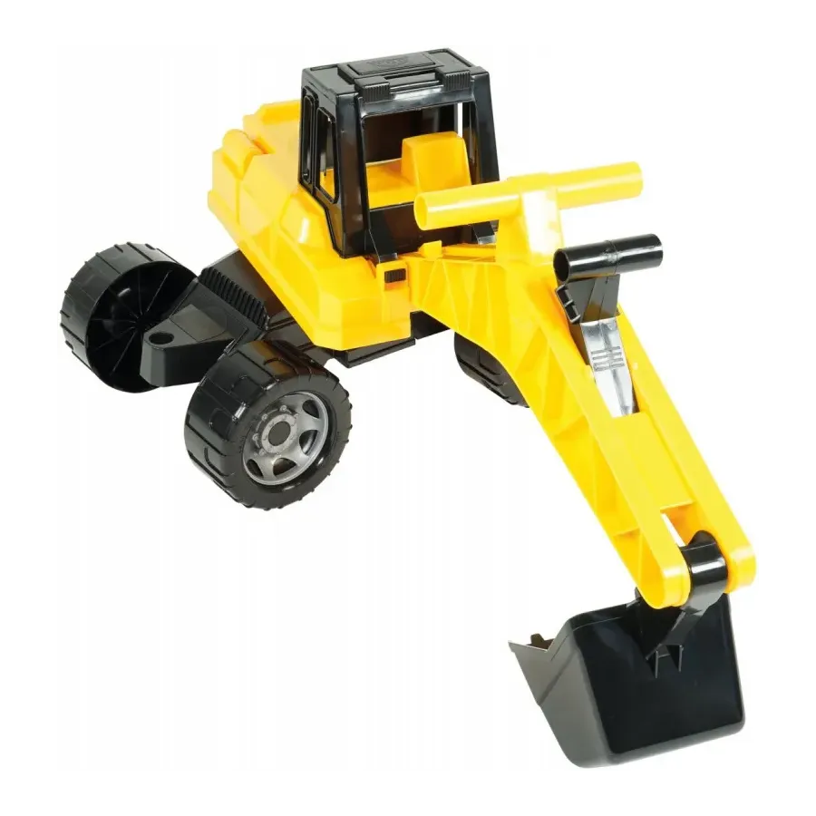 Pojazd Koparka 70 cm black /yellow