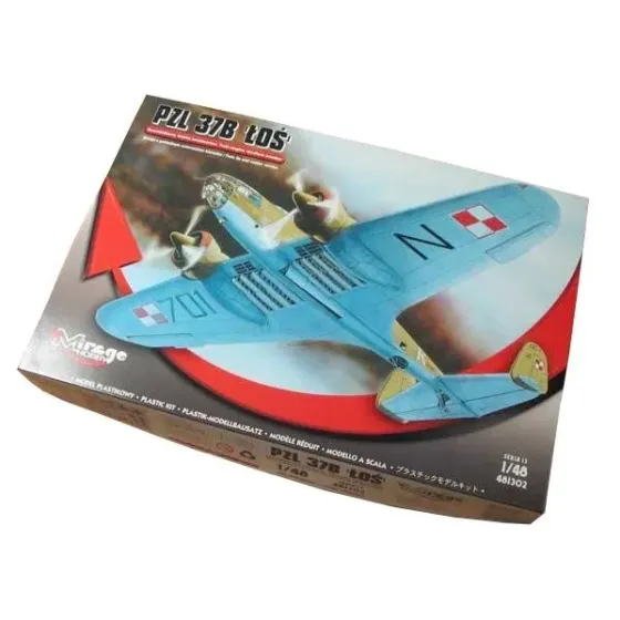 Model plastikowy PZL 37B Łoś Samolot Bombowy