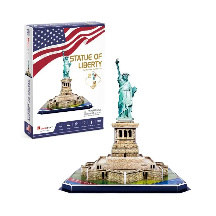 Puzzle 3D Statua Wolności