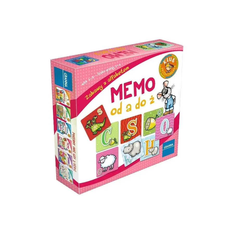 GRANNA Gra Memo A-Ż