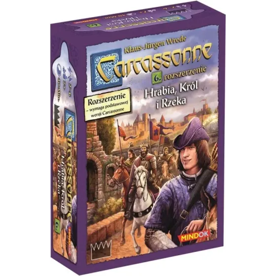 Gra Carcassonne 6. Hrabia, Król i Rzeka. Edycja 2