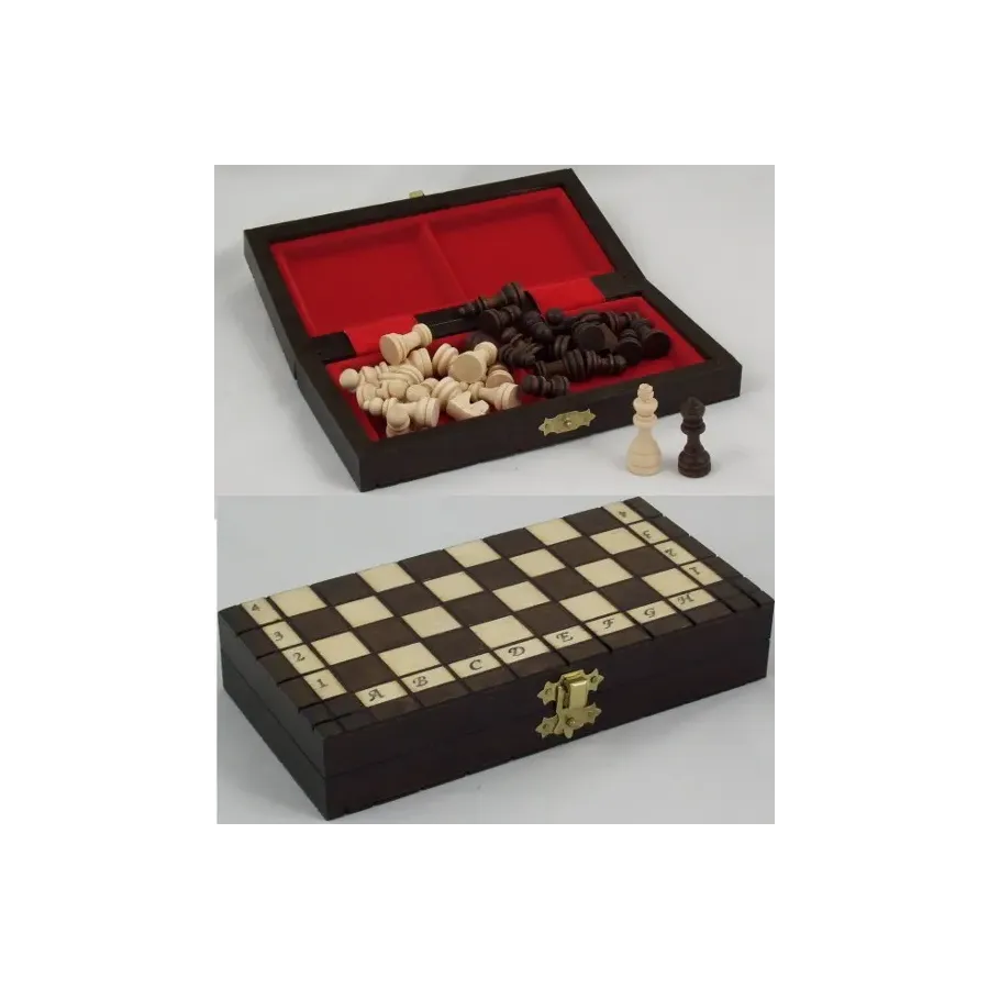 DREWNIANE SZACHY PODRÓŻNE