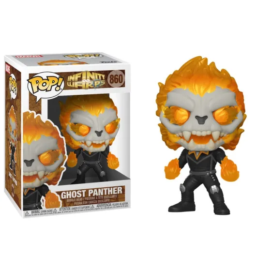 Funko POP Marvel: Infinity Warps  Ghost Panther (860)