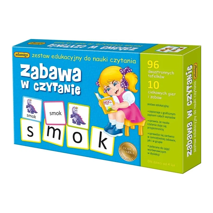 Zestaw Edukacyjny Zabawa W Czytanie