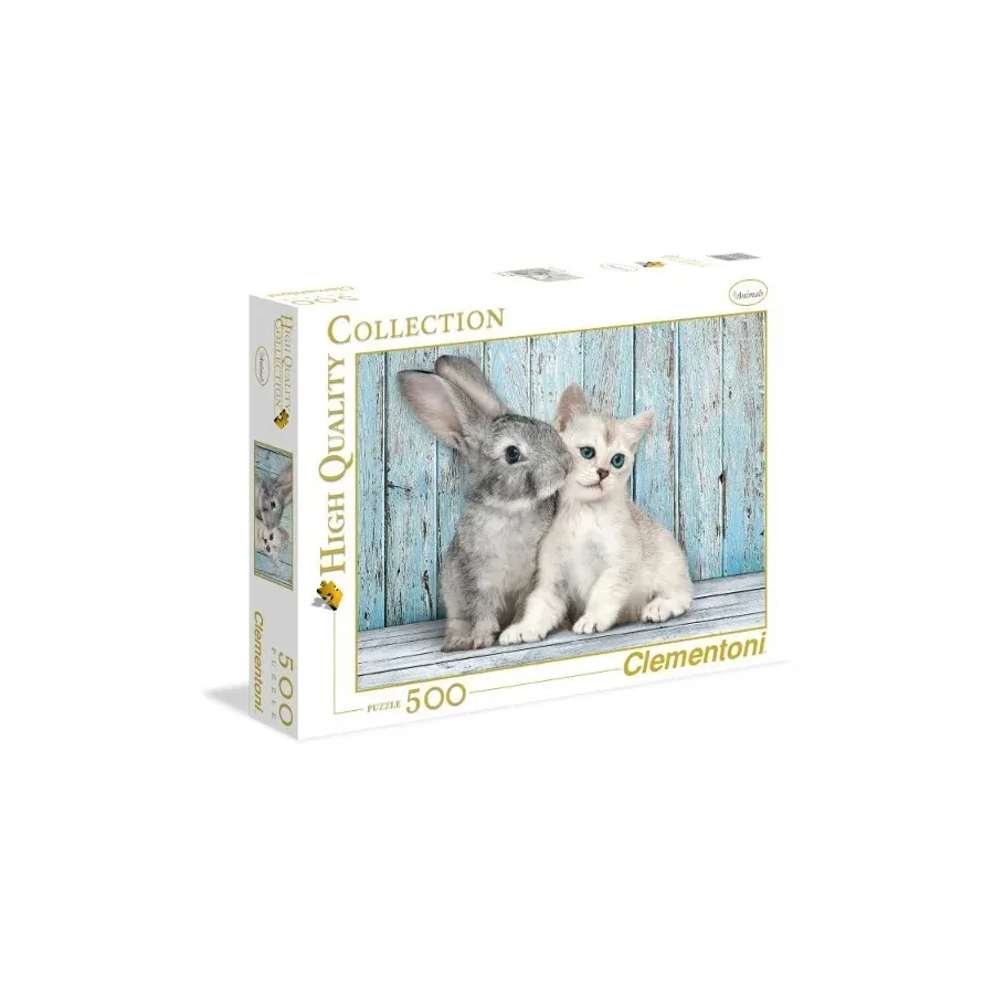 500 EL. Kot z królikiem