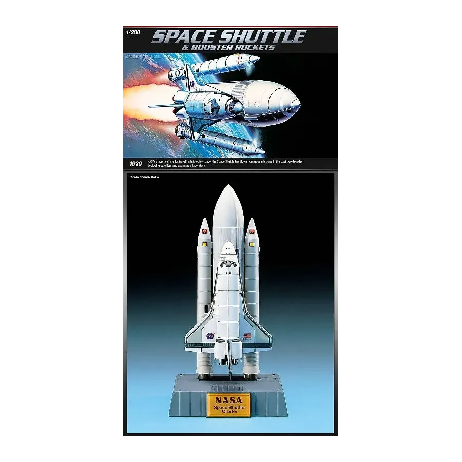 ACADEMY Space Shuttle w/ Booster