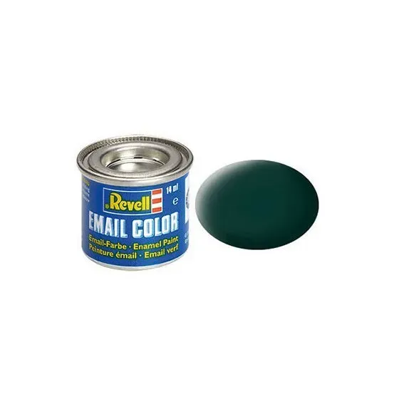 REVELL Email Color 40 Bl ack-Green Mat