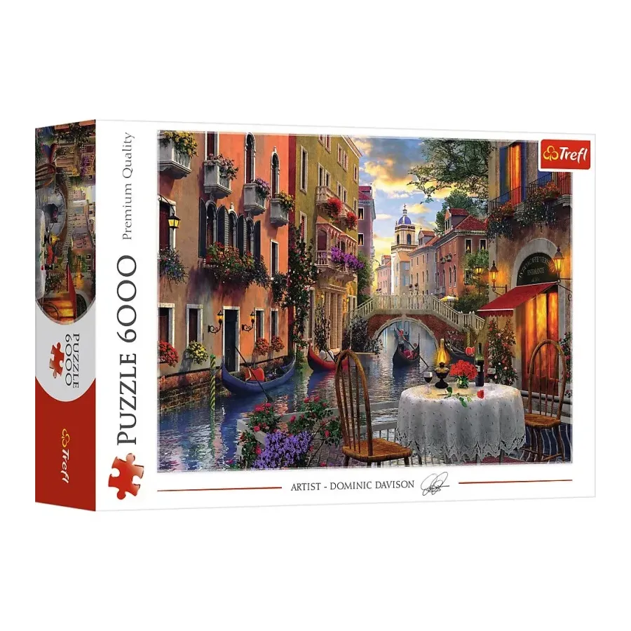 Puzzle 6000 elementów, Romantyczna kolacja