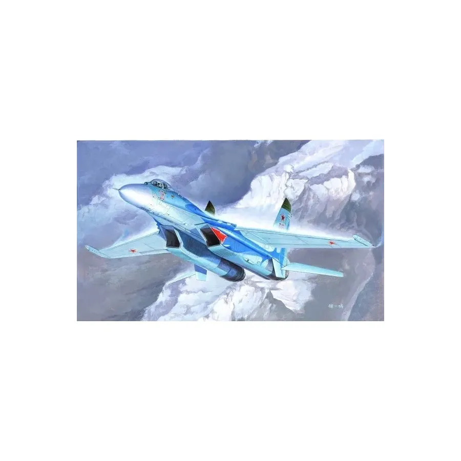 Model plastikowy SU-27 Flanker B