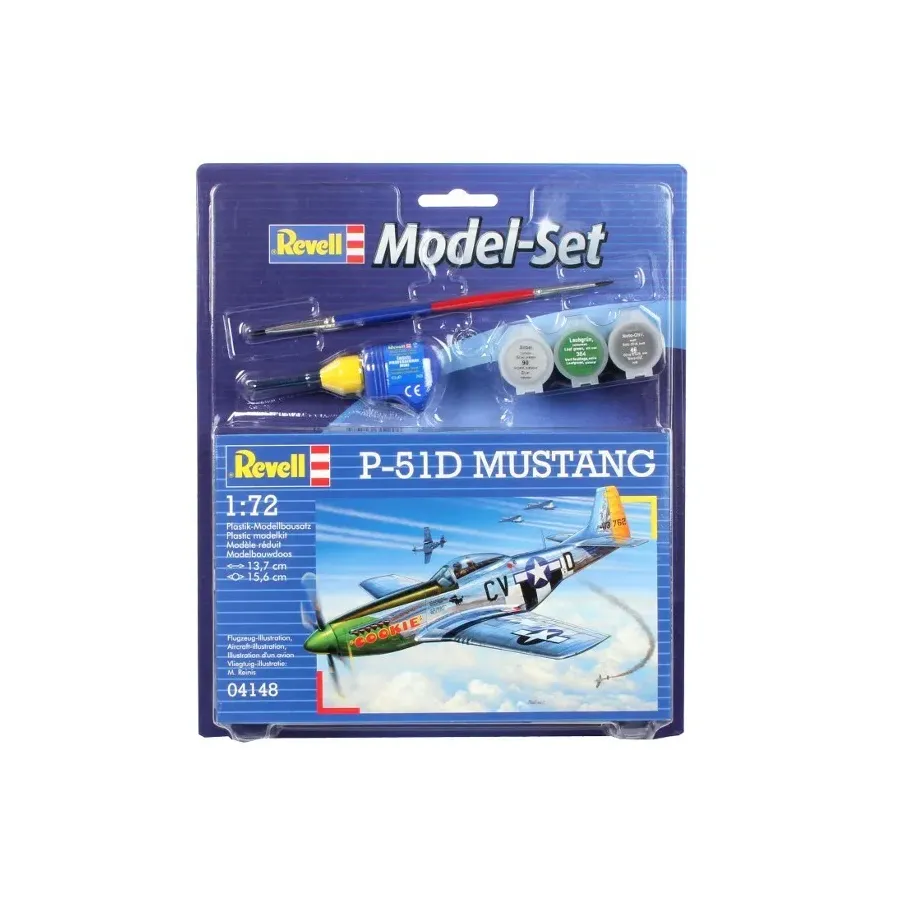 REVELL Model Set P-51 D Mustang
