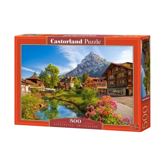 Puzzle 500 elementów Góry Alpy Kandersteg