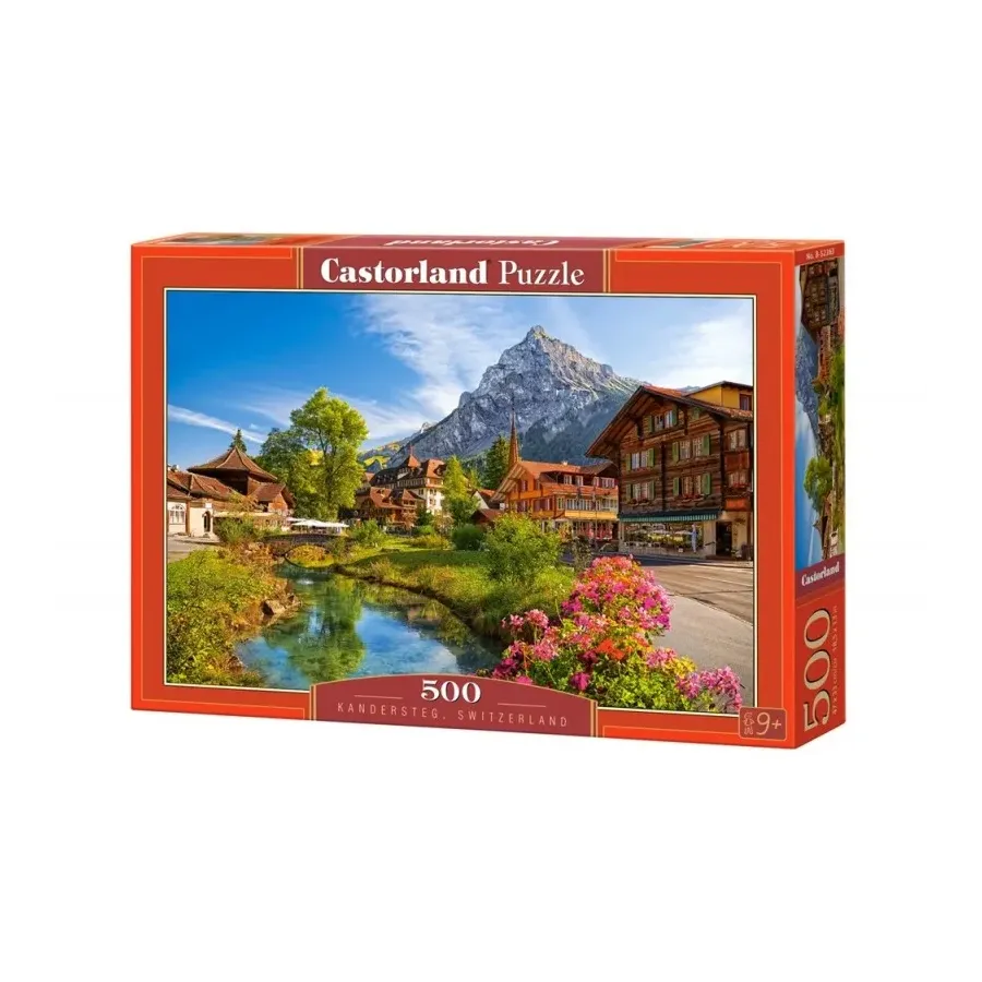 Puzzle 500 elementów Góry Alpy Kandersteg