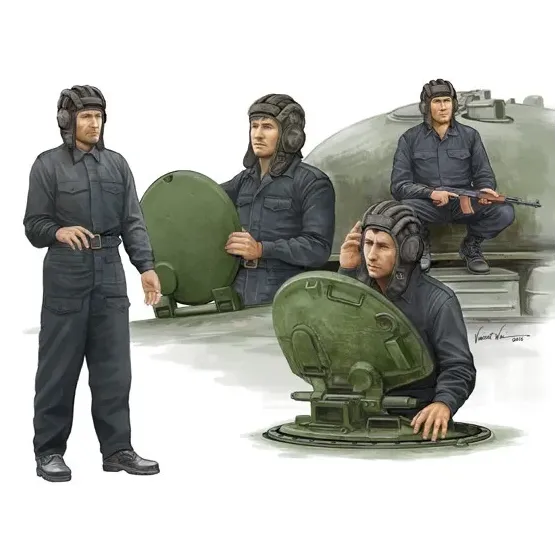 Soviet tank crew