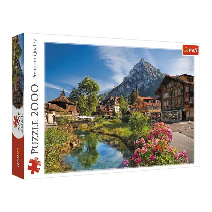 Puzzle 2000 elementów Alpy latem