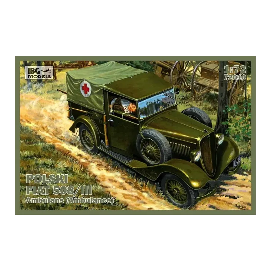 Polski Fiat 508/III ambulans