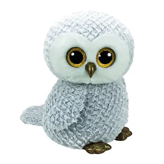 Maskotka TY Beanie Boos Owlette - Biała sowa 42 cm